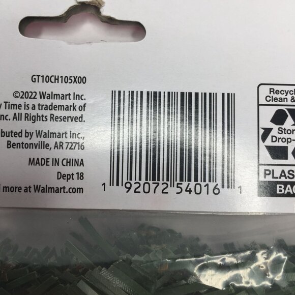 Holiday Time 10 Pack 12-Inch Garland Ties Christmas Decoration Holiday - Picture 5 of 5